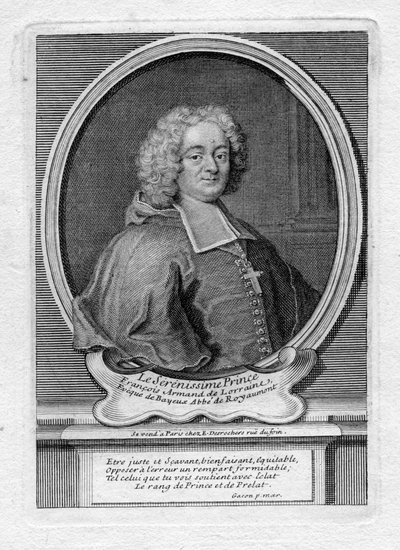 Portrait of François-Armand de Lorraine-Armagnac by Etienne Jehandier Desrochers